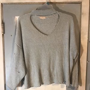 A cute baby blue sweater 3x